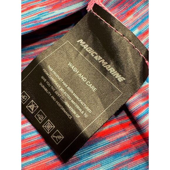 Magic Marine Womens Cube Long Sleeve Rashvest Top - Picture 3 of 12